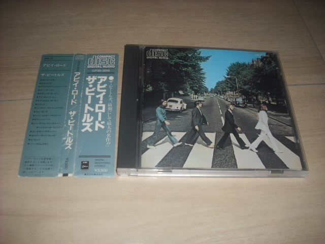 レア！回収盤/THE BEATLES/ABBEY ROAD/CP35-3016 20A1/帯歌詞付/初回プレス・日本盤ORG！_画像1