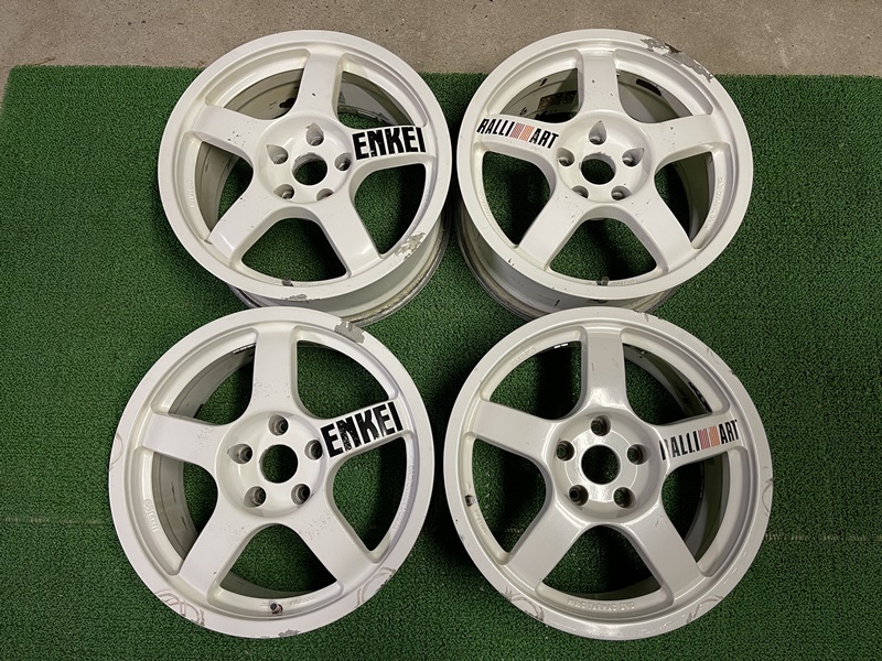 超希少 ENKEI エンケイ WRC TARMAC EVO ターマック エボ 17×8J ET+35