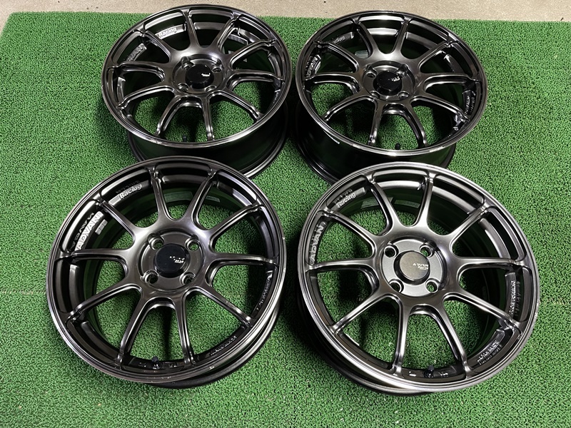 ADVAN Racing RZⅡ 16×6.5J ET+45 PCD100 4穴 4本セット HBR ヨコハマ
