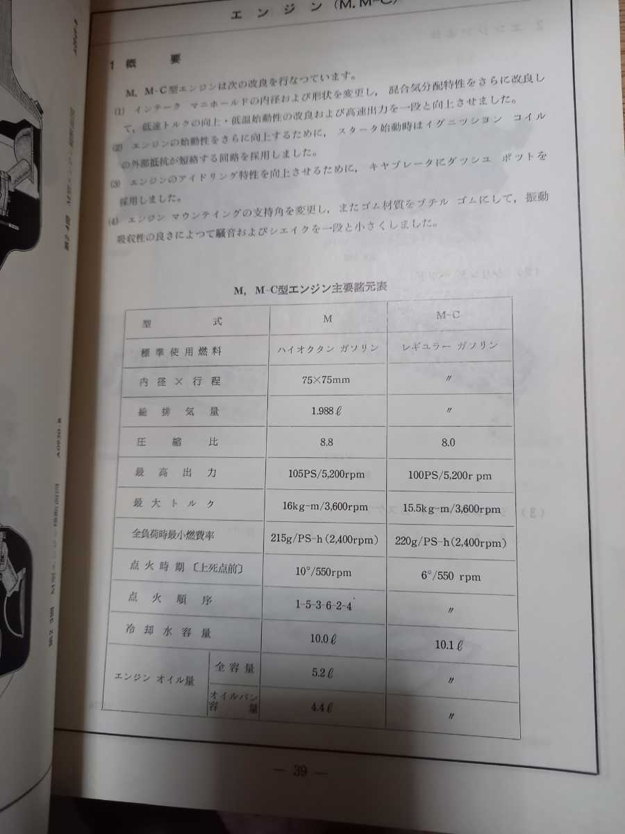 旧車　トヨペット　クラウン　セダン　ワゴン　バン　ピックアップ　3代目　MS50系 新型車解説書　1967.9　MS52 MS56 TOYOPET_画像4