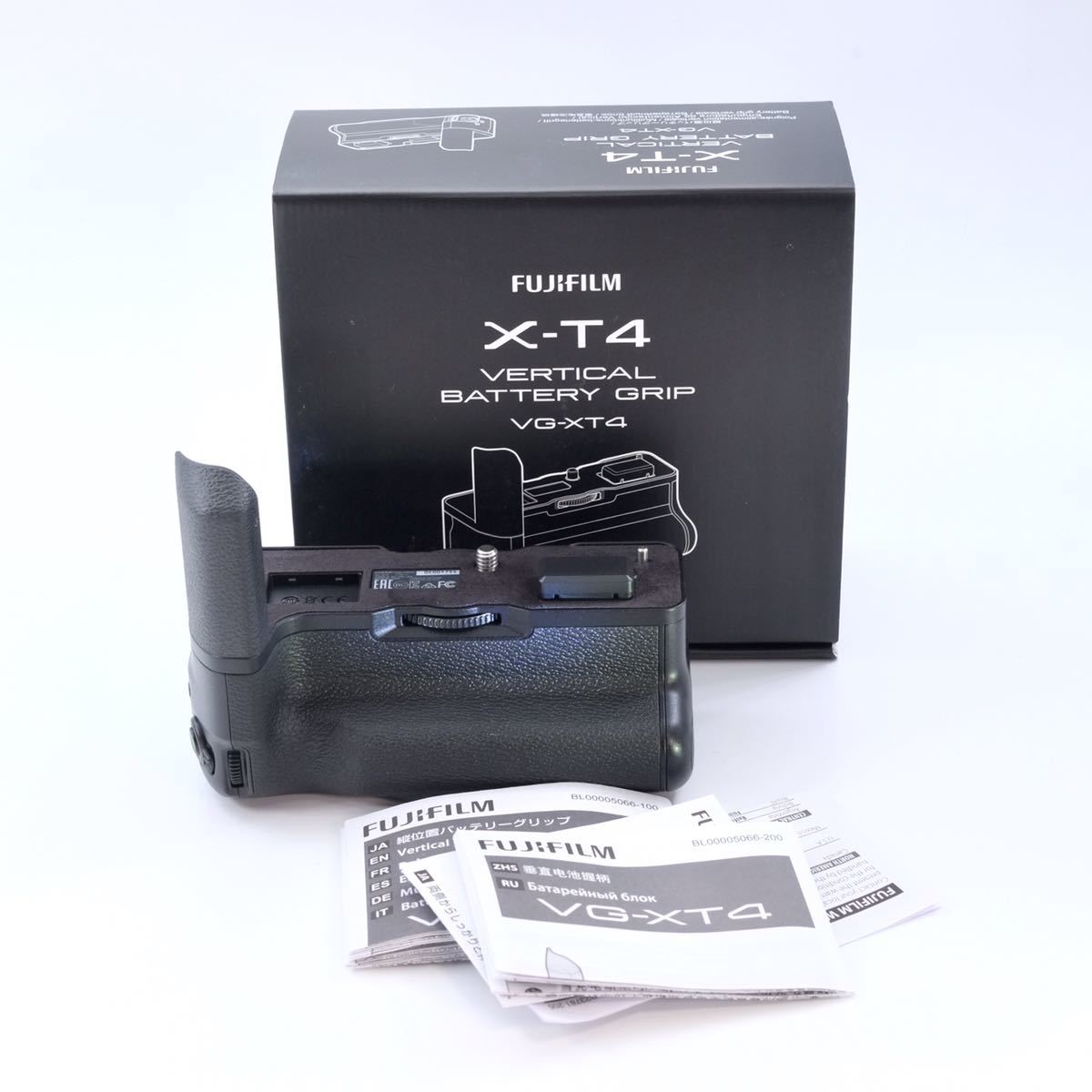 独特な 【送料無料】 【新品】FUJIFILM X-T4専用縦位置バッテリー