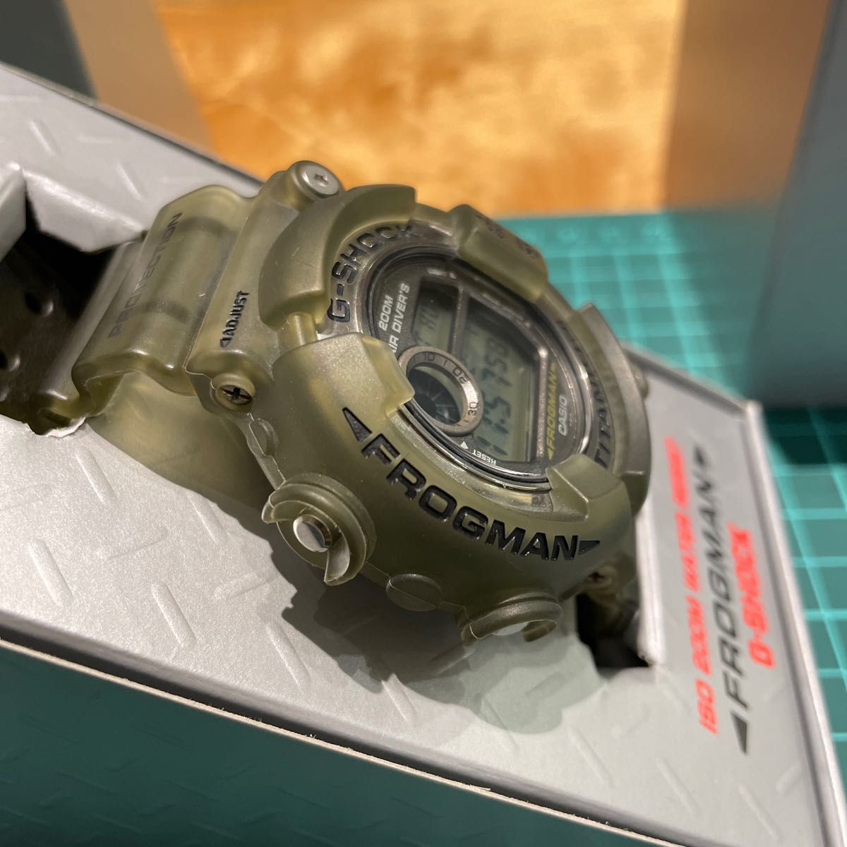 G-SHOCK CASIO FROGMAN フロッグマン DW-8200 メンインスモーク G-SHOCK CASIO FROGMAN フロッグマン DW-8200 メンインスモーク