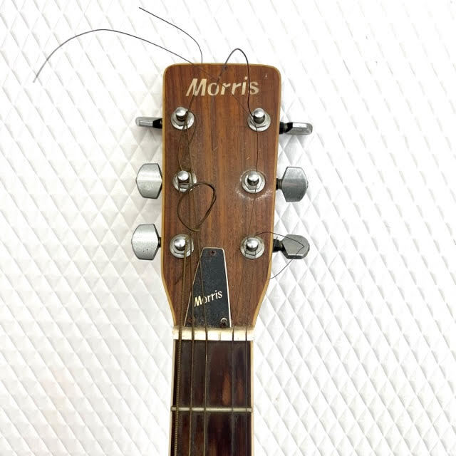 仙7 【１円スタート】Morris ギター アコースティック モーリス Model W-28 1976 日本製 レア 希少 アンティーク ヴィンテージの画像5