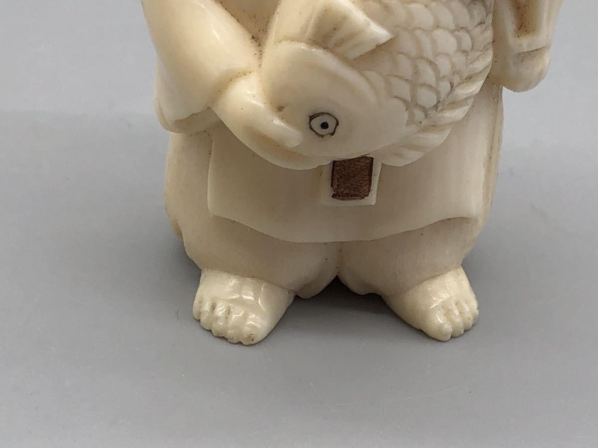SALE/95%OFF】 根付 大黑天 恵比寿 時代物 骨董 彫刻 古美術 マンモス