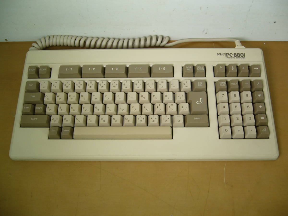 Yahoo!オークション - NEC PC-8801 キーボード 動作未確認 現状 Yahoo!オークション - NEC PC-8801 キーボード 動作未確認 現状