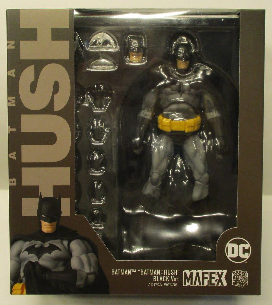 ホワイトブラウン 新品 MAFEX No.126 ハッシュ バットマン ブラック