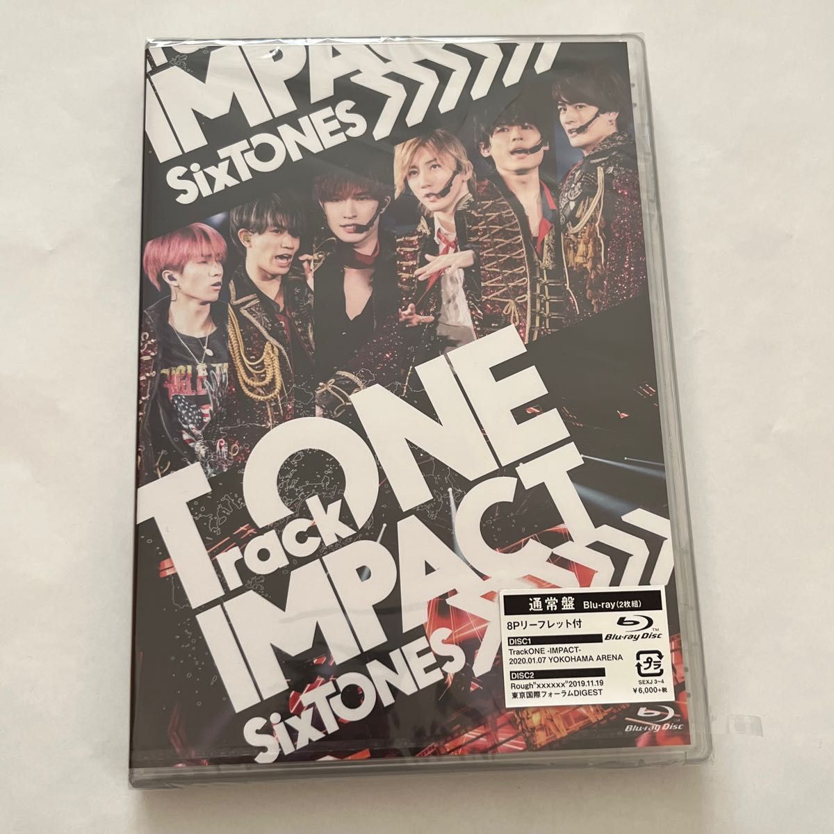 【未開封】【正規品】SixTONES/TrackONE-IMPACT-〈通常盤2枚組〉　スト　Blu-ray ブルーレイ