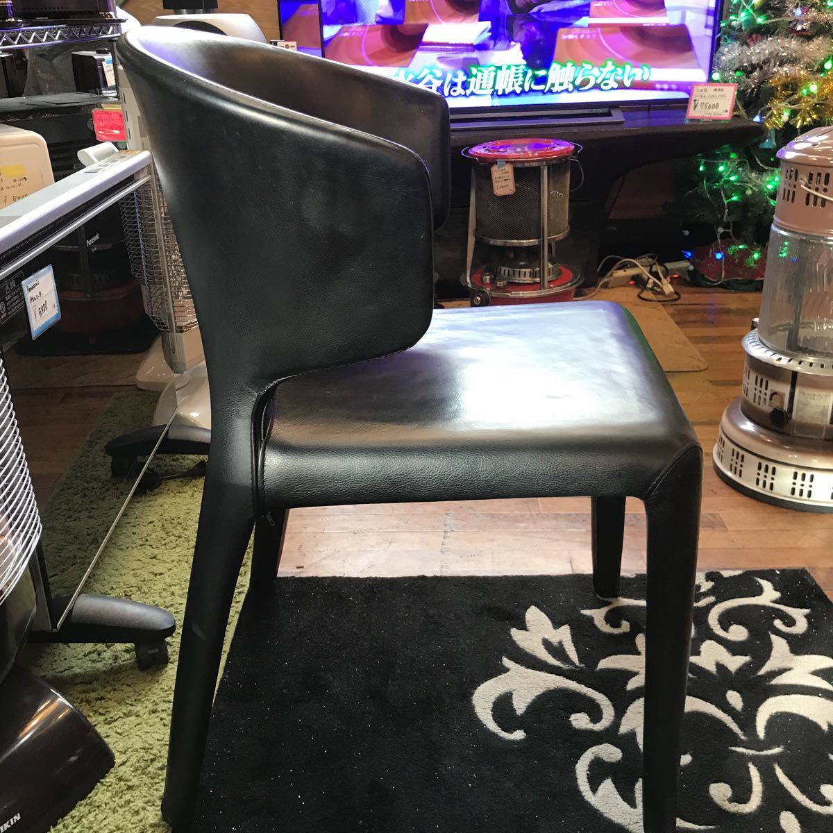 Cassina カッシーナ HOLA ダイニングチェア 本革 椅子 オラ チェア
