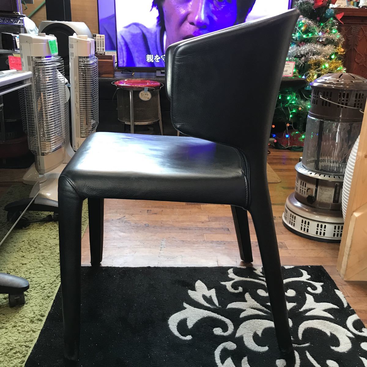 カッシーナ Cassina 367 HOLA オラ アームチェア 本革 現状品⑥ | www
