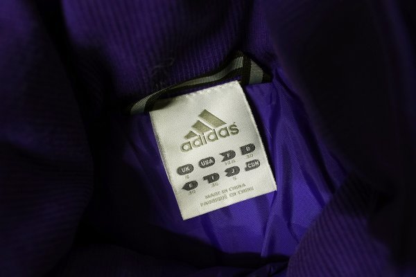 *adidas Adidas * down bench coat purple purple * lady's S*