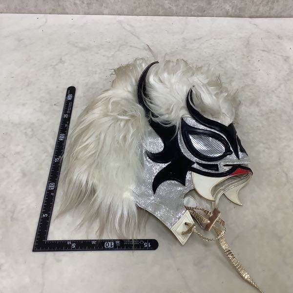1円〜 プロレス マスク ホワイトタイガーの画像2