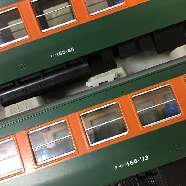1円〜 KATO HOゲージ 3-507 165系急行形電車 低屋根 3両セット(HO 