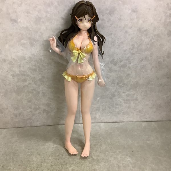1円〜 同梱不可 グリフォン スーパーフィギュア 1/2.5 ビビッドレッド・オペレーション 四宮ひまわり 水着Ver. やわらかバスト版