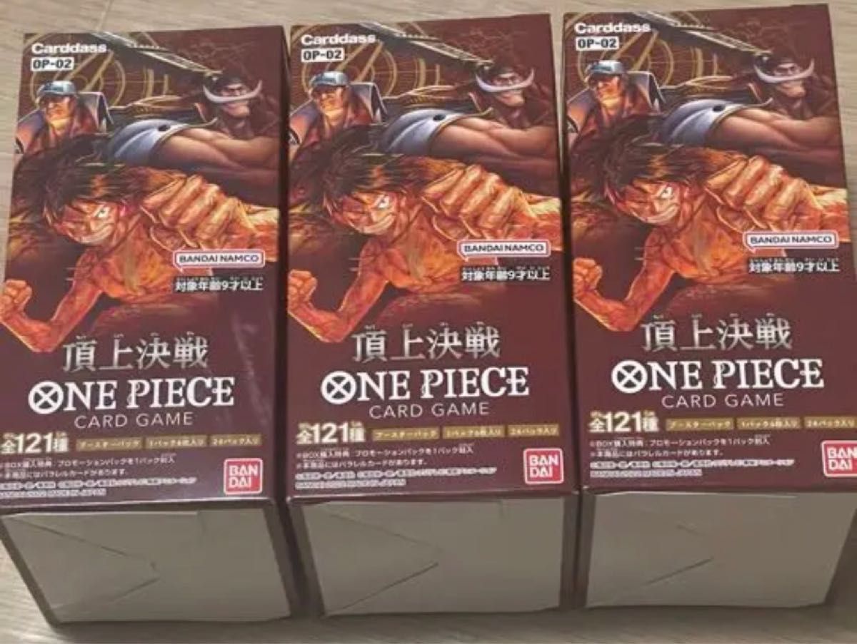 ONE PIECE カードゲーム 頂上決戦 OP-02 3BOX その他