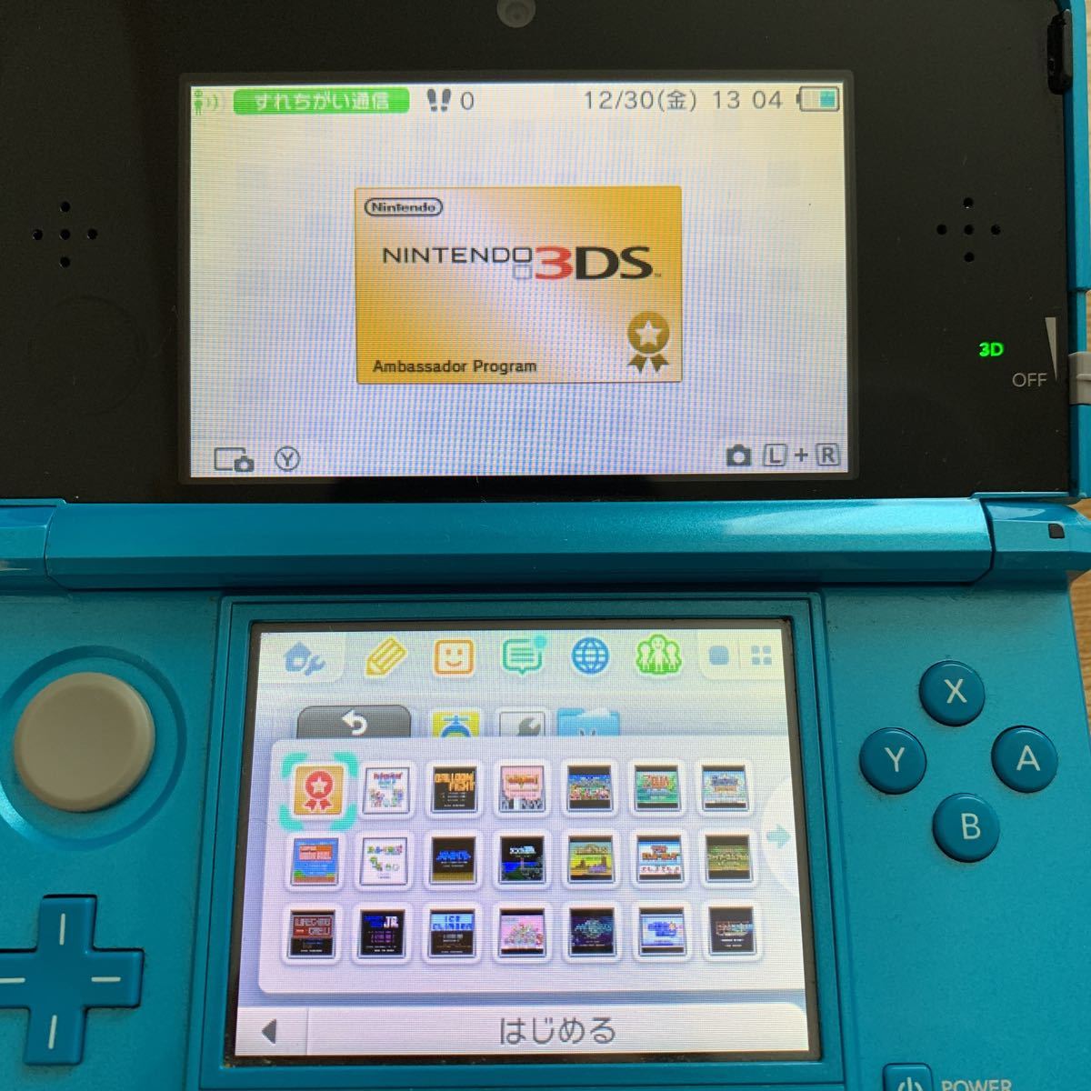 new 3DS アンバサダープログラム ブラック ダウンロードソフト20本付き-