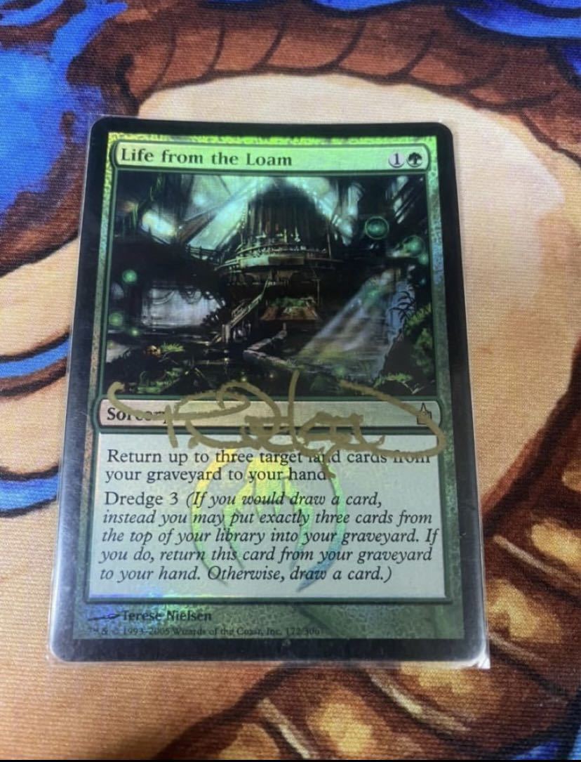 メール便対応! MTG 壌土からの生命 英語 FOIL 初版 プレイド - 通販