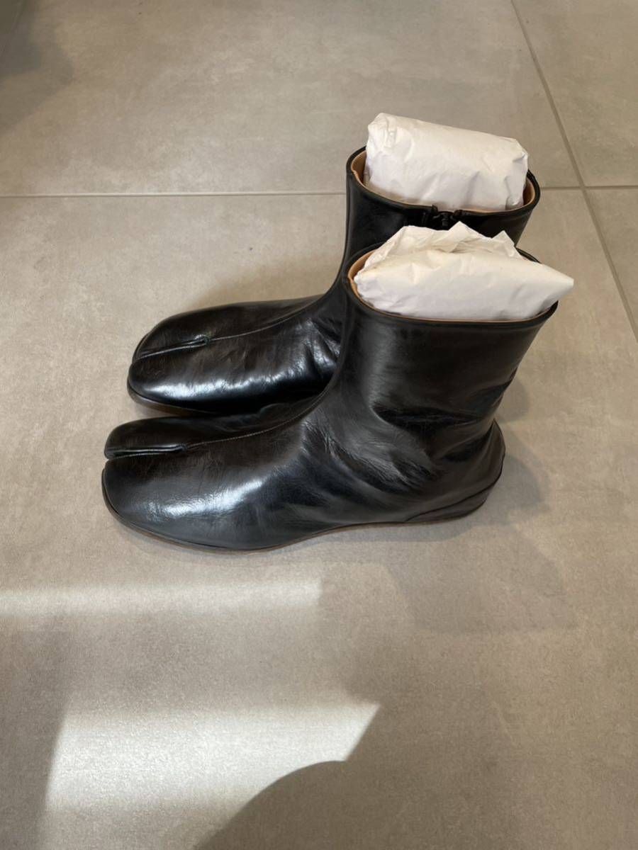 新品 メゾンマルジェラ Maison Margiela メンズ 足袋ブーツ レザー