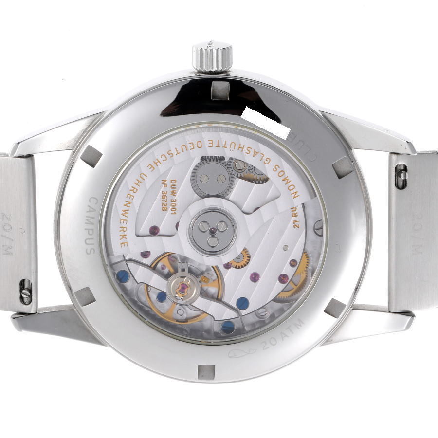 NOMOS Nomos Club Neo matic 39 campus автоматический Cal.DUW3001 CL130011W239CPM SS мужской часы 2210290