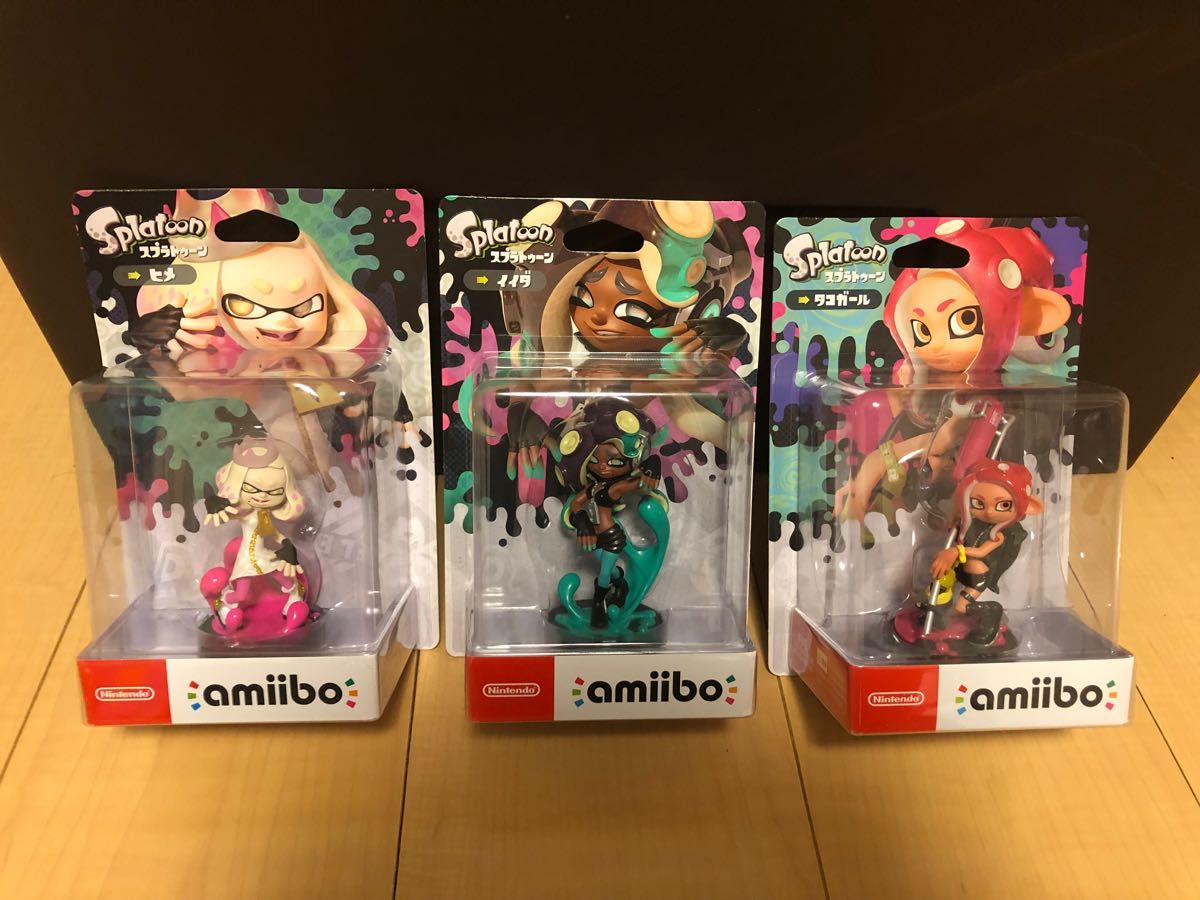 新品 未開封】スプラトゥーン amiibo ヒメ イイダ タコガール Yahoo