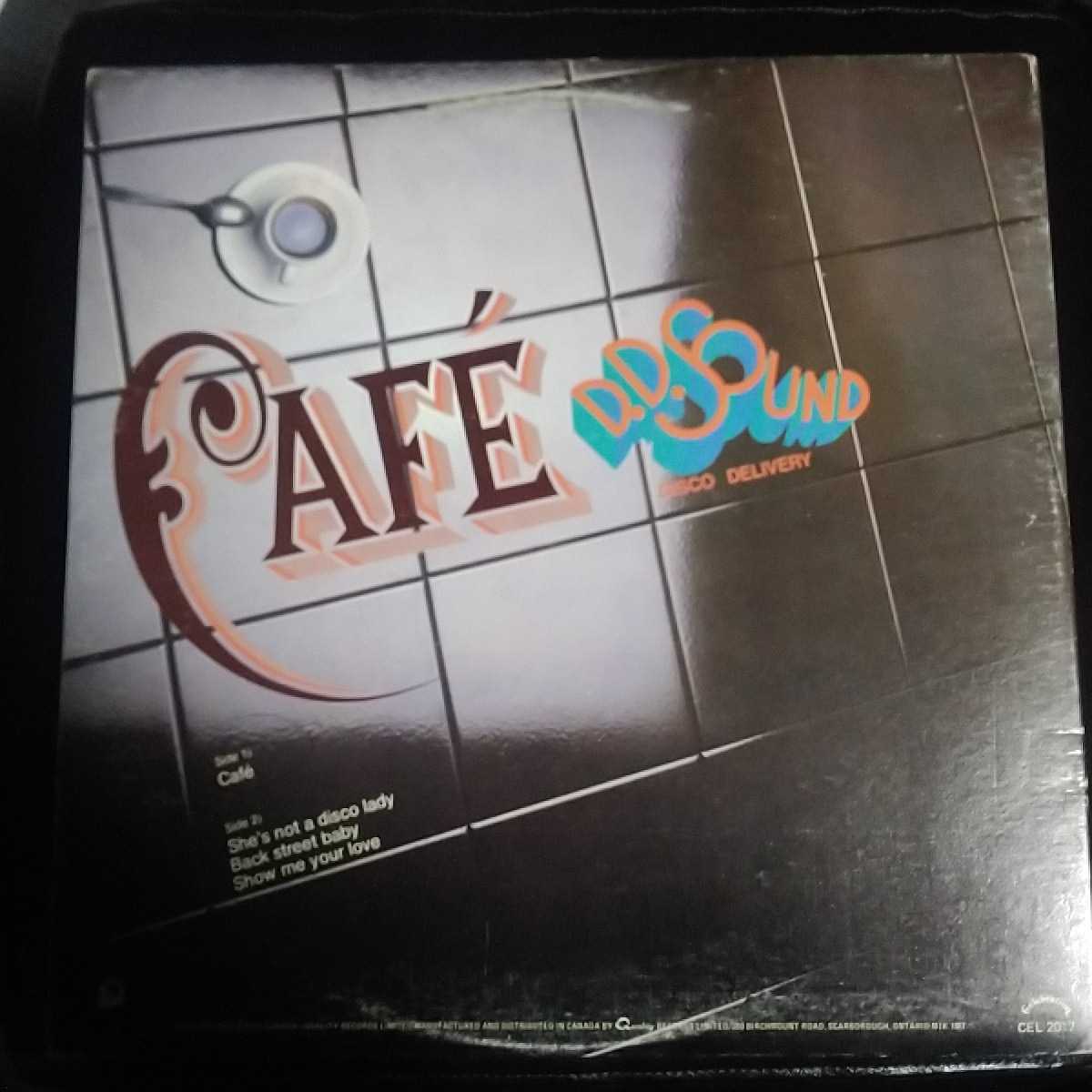 輸入盤12 CAFE / D.D.SOUND 見開きジャケット 1978 canada CEL 2017 _画像4