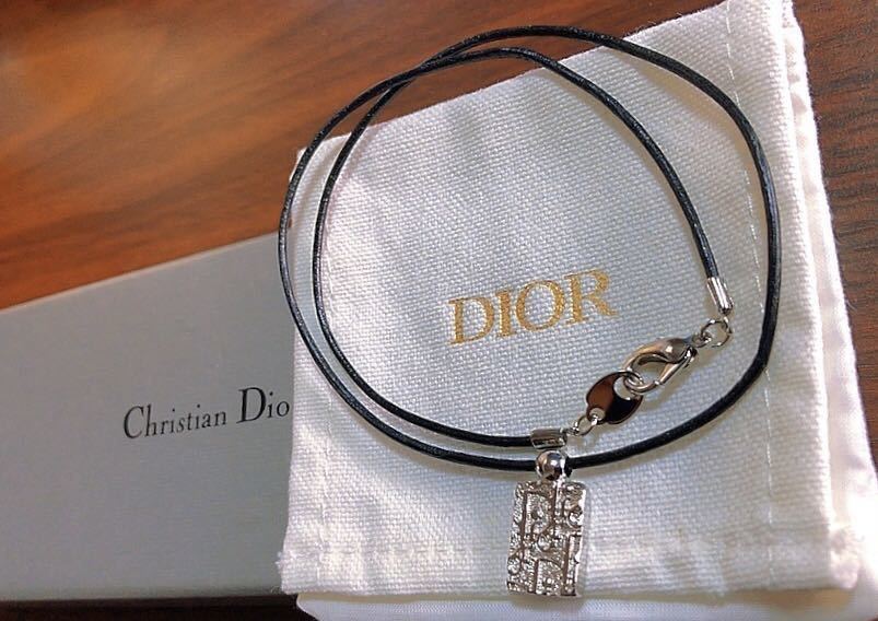 ヤフオク! - Christian Dior ディオール ネックレス シル