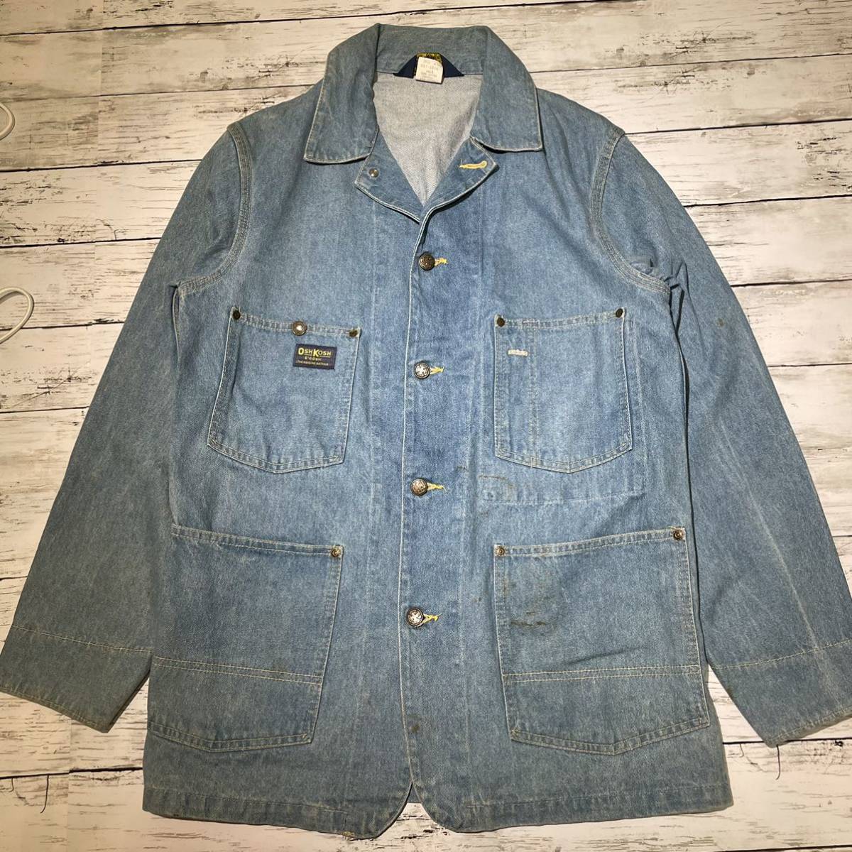 ファッションデザイナー 【雰囲気抜群】オシュコシュ カバーオール
