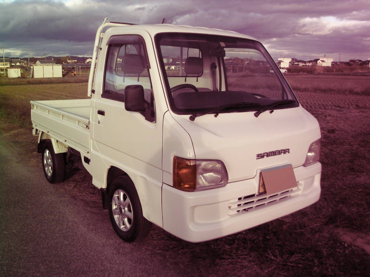 広島~ サンバートラック 4WD エアコン 5速 車検5年7月30日