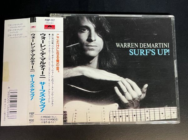 Warren Demartini (RATT) Surf's Up! ウォーレン・デ・マルティーニ【国内盤・帯付シングル】_画像1