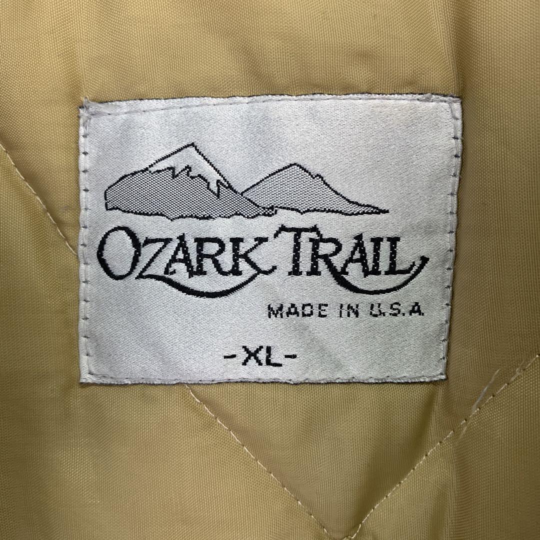 USA製 OZARK TAIL 中綿入りジャケット 裏キルティング ベージュ_画像2
