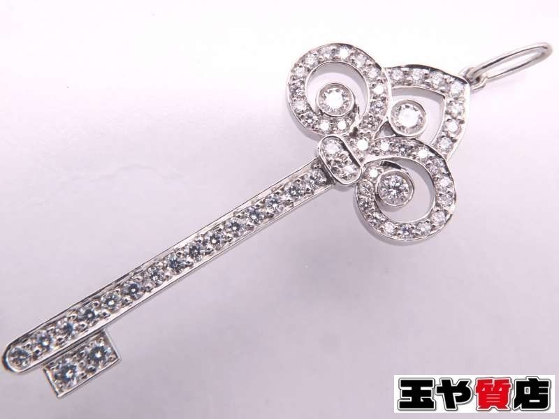 【年間ランキング6年連続受賞】 キーペンダント フルールドリス 美品 ティファニー ペンダントトップ プラチナ pt950 ダイヤ ペンダント 【年間ランキング6年連続受賞】 キーペンダント フルールドリス 美品 ティファニー ペンダントトップ プラチナ pt950 ダイヤ ペンダント