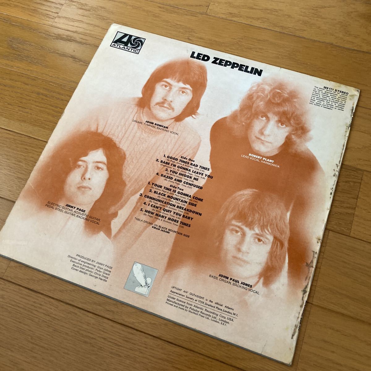 新年の贈り物 Led Zeppelin 3rd UKオリジナル 初回マト5 5 econet.bi