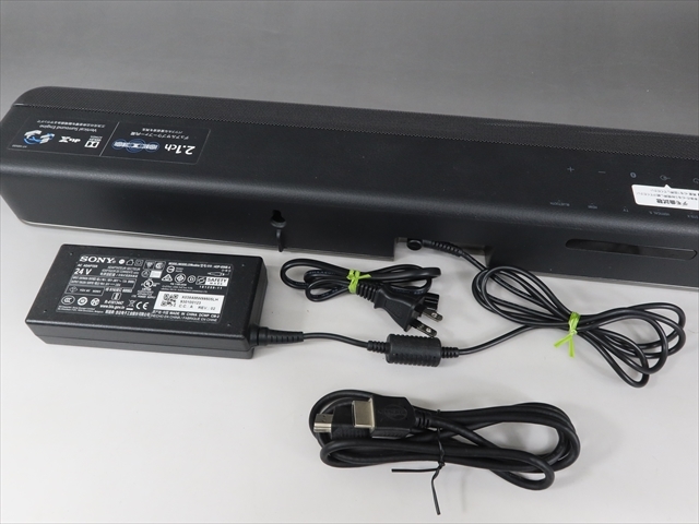 SONY ソニー サウンドバー HT-X8500 Bluetooth スピーカー 2.1ch サラウンド デュアルサブウーファー内蔵 ホームシアター 2019年製_画像9