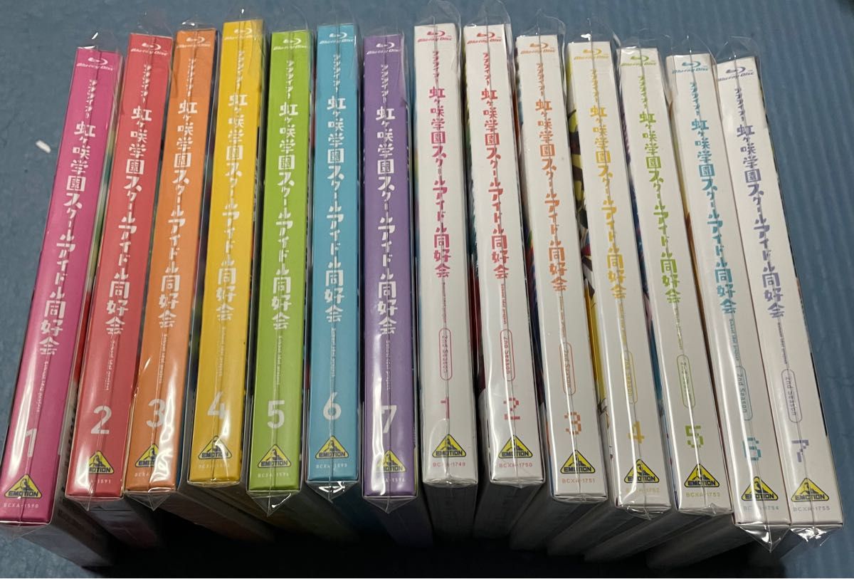ラブライブ！虹ヶ咲学園スクールアイドル同好会 TVアニメBlu-ray 全巻セット 一期二期＋特典一部