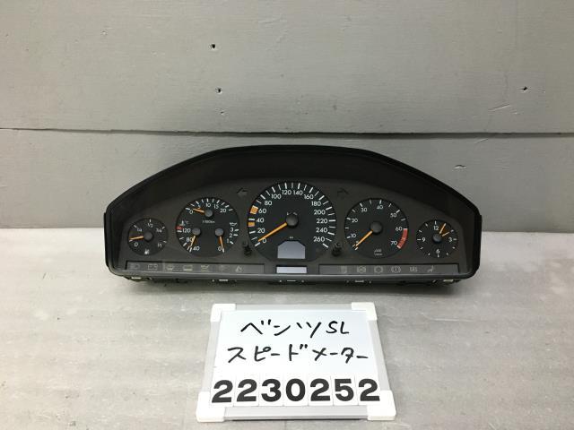 ベンツ SL R129 スピードメーター 164598km 1294401611 500SL 199 129066 G-3 008252