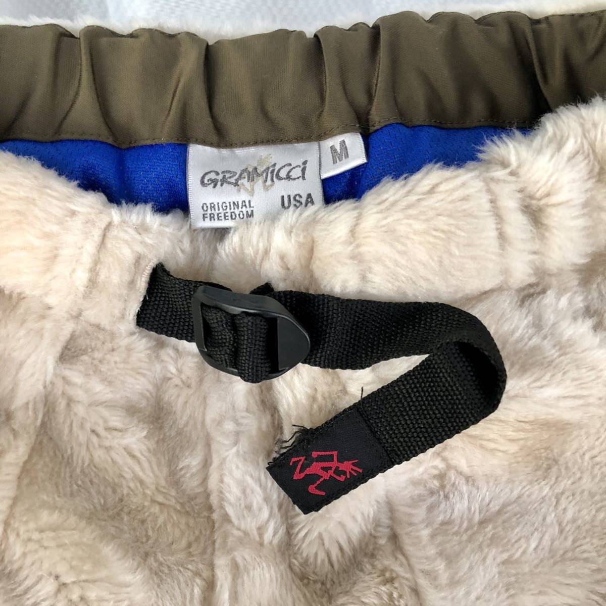 フェイクファー GRAMICCI / Fake Fur Cropped Pant M ECRU 7分丈