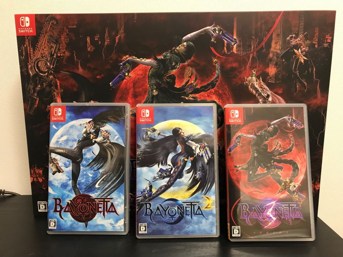Switch BAYONETTAセット ベヨネッタ.ベヨネッタ2.ベヨネッタ3-