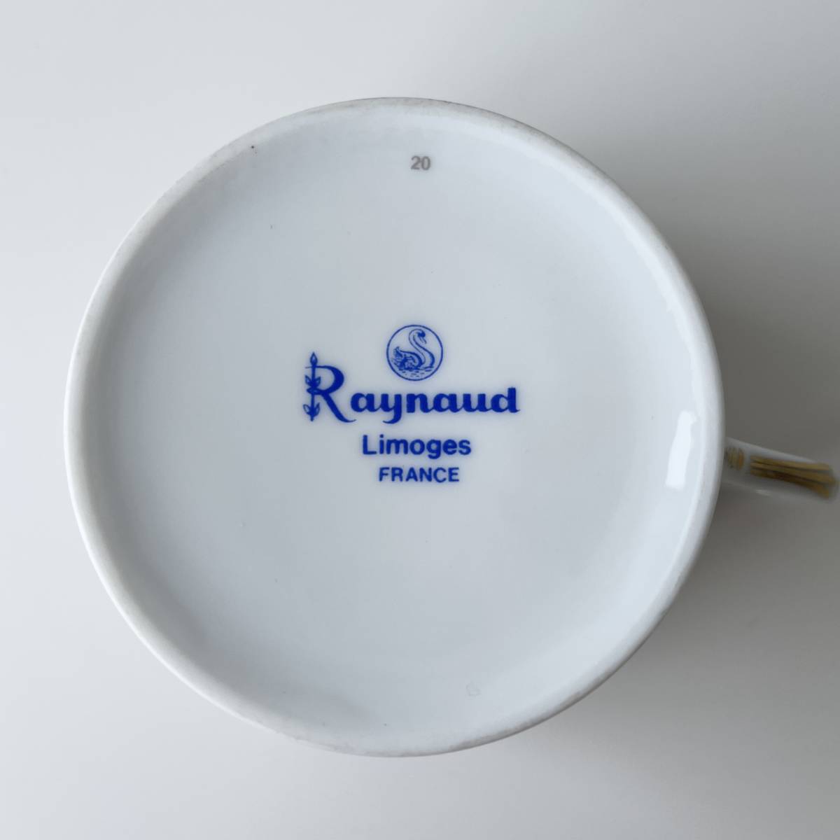 A.RAYNAUD&C RAYNAUD レイノー リチュージュ フランス カップ＆ソーサー 美品の画像7