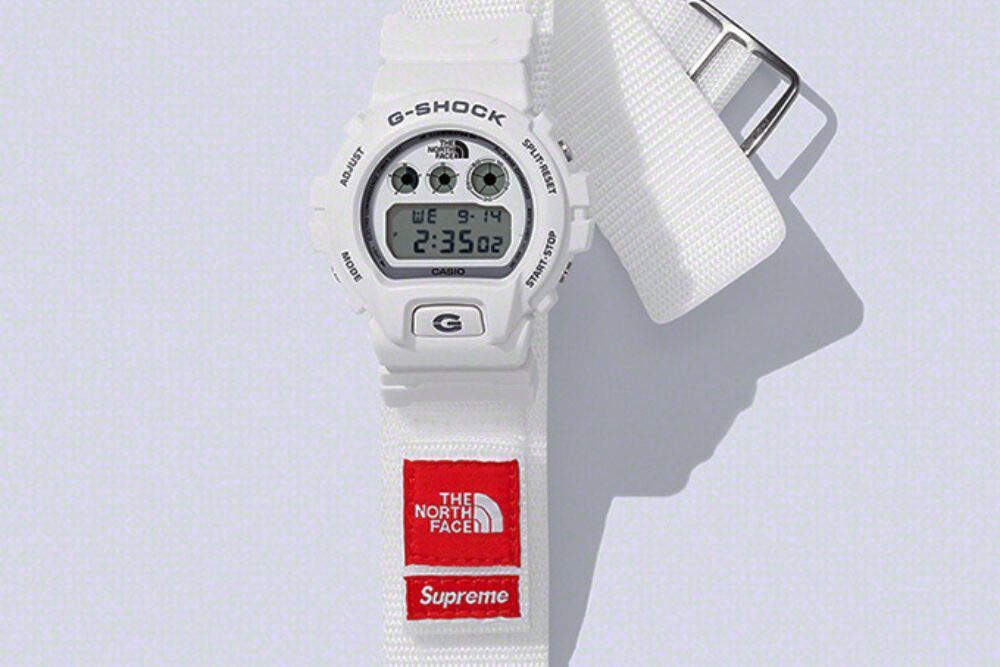 まとめ買い特価まとめ買い特価SUPREME THE NORTH FACE G-SHOCK ブラック 腕時計(デジタル) 