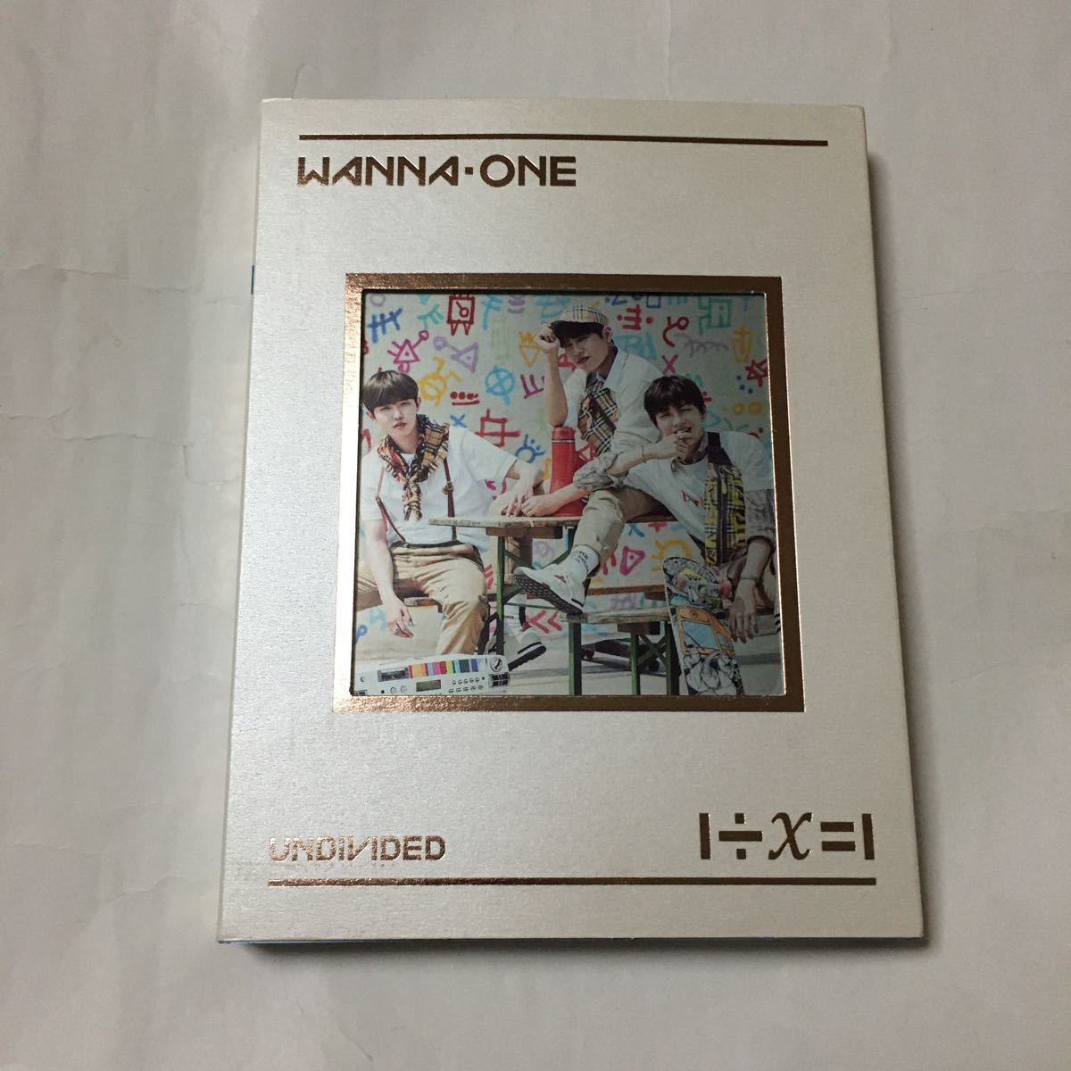 送料込み　WANNA・ONE　CD　トレカ　スペシャルアルバム　☆UNDIVIDED☆　1÷X＝1　5曲　ワナワン　カン・ダニエル　K-POP_画像4