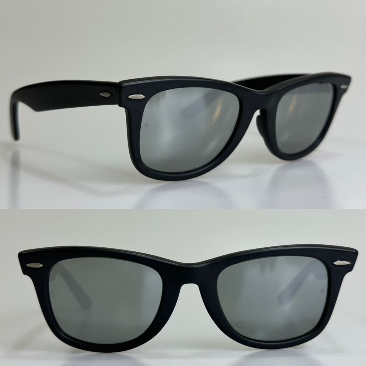 美品!80's BLレイバン☆ウェイファーラー 5022 G-31 FM ミラー ☆ビンテージ 廃番品 ボシュロム USA Ray-Ban 