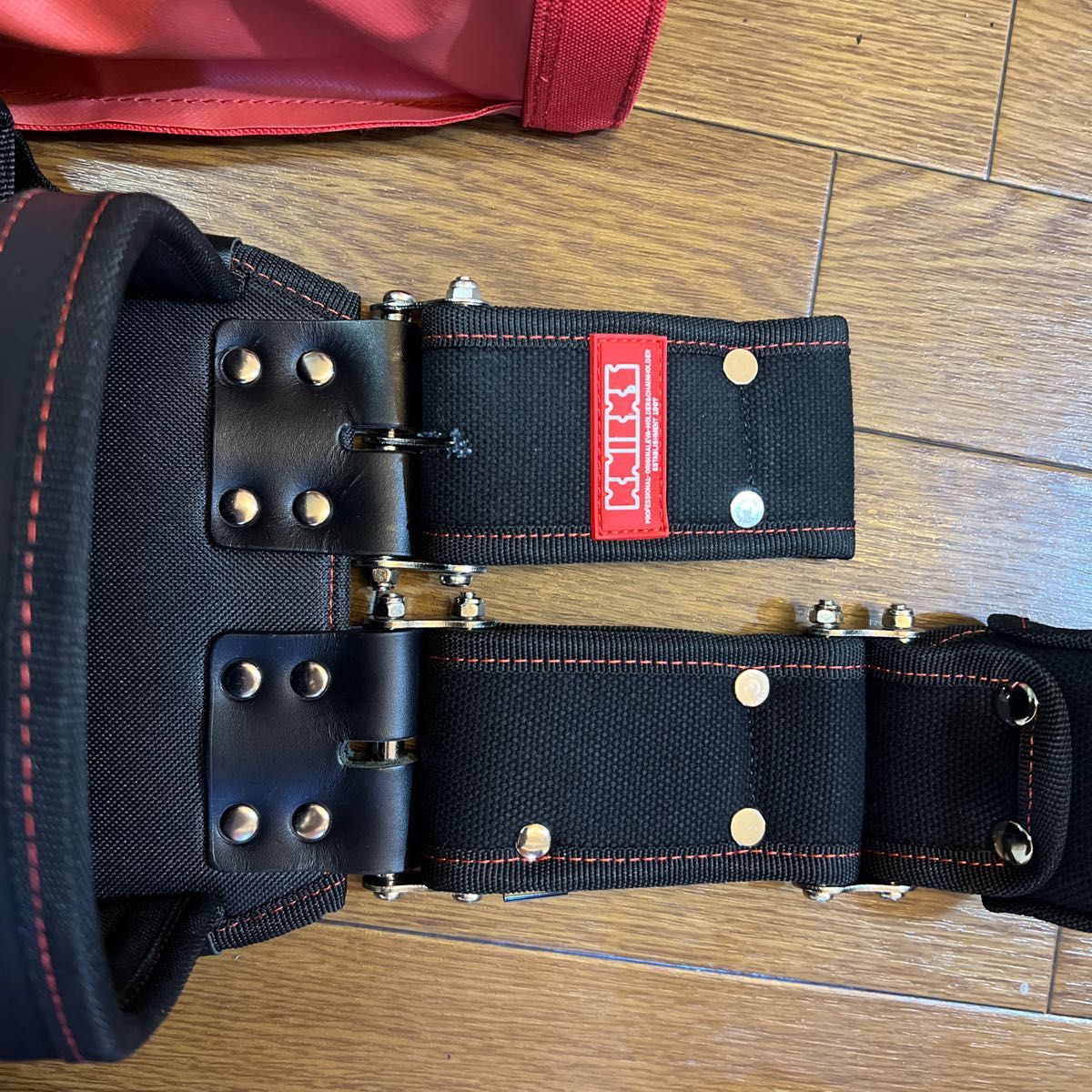 ニックス 赤タグ sus ベルトループ チェーン 補強プレート入りホルダー