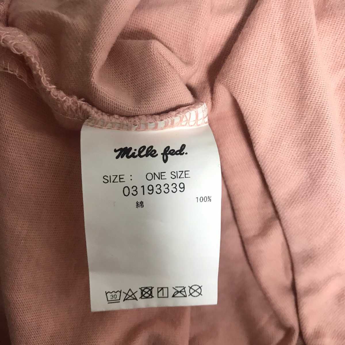 MILK FED ミルクフェド 長袖 長袖Tシャツ ロンT　レディース　トップス_画像6