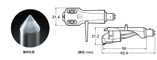 audio-technica AT-VM95C/H / VM type картридж / Audio Technica 