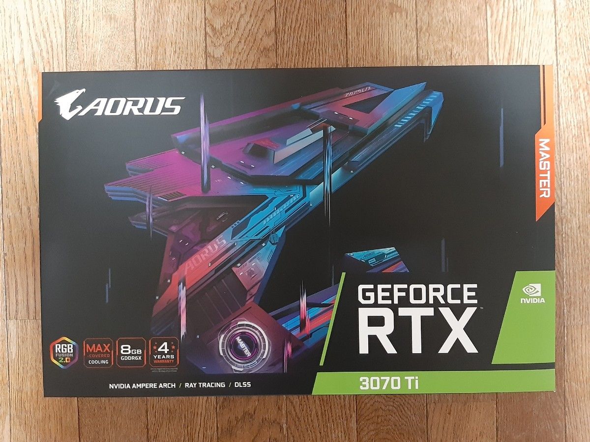 色々な GIGABYTE AORUS GeForce Ti 8G RTX 3070 Ti MASTER GAMING X 8G