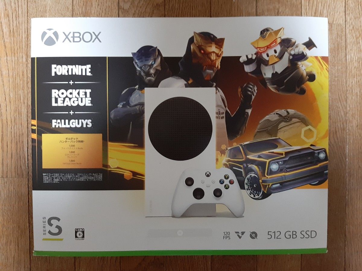 Microsoft Xbox Series S (Fortnite， Rocket League， Fall Guys 同梱
