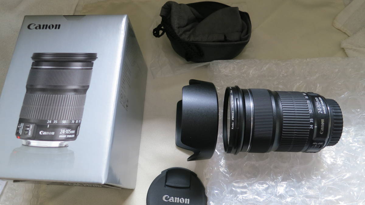 ヤフオク! - 極上品 Canon キヤノン EF 24-105mm F3.5-5.6 IS...