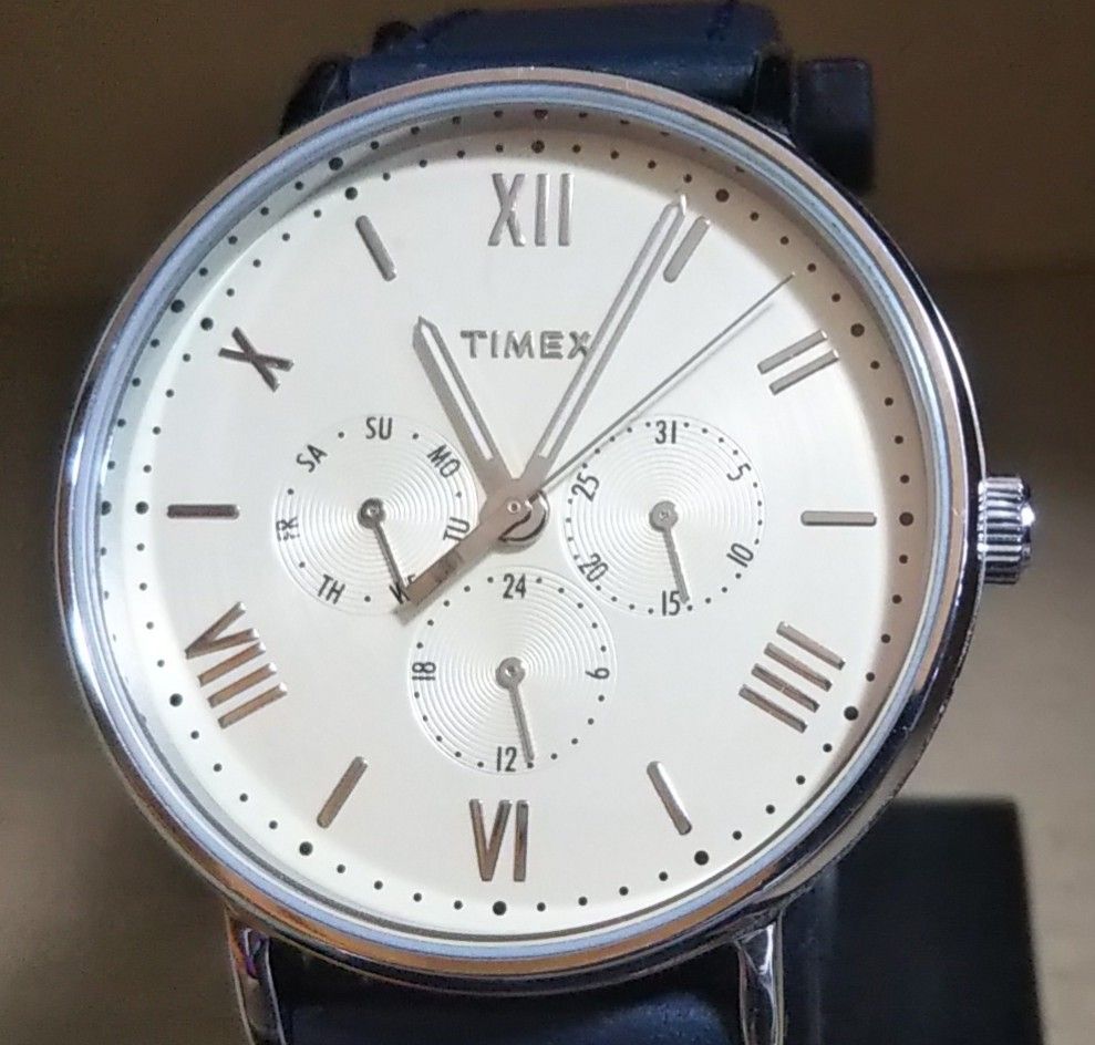 TIMEX アナログ レトログラード 電池交換済み - 腕時計(アナログ)