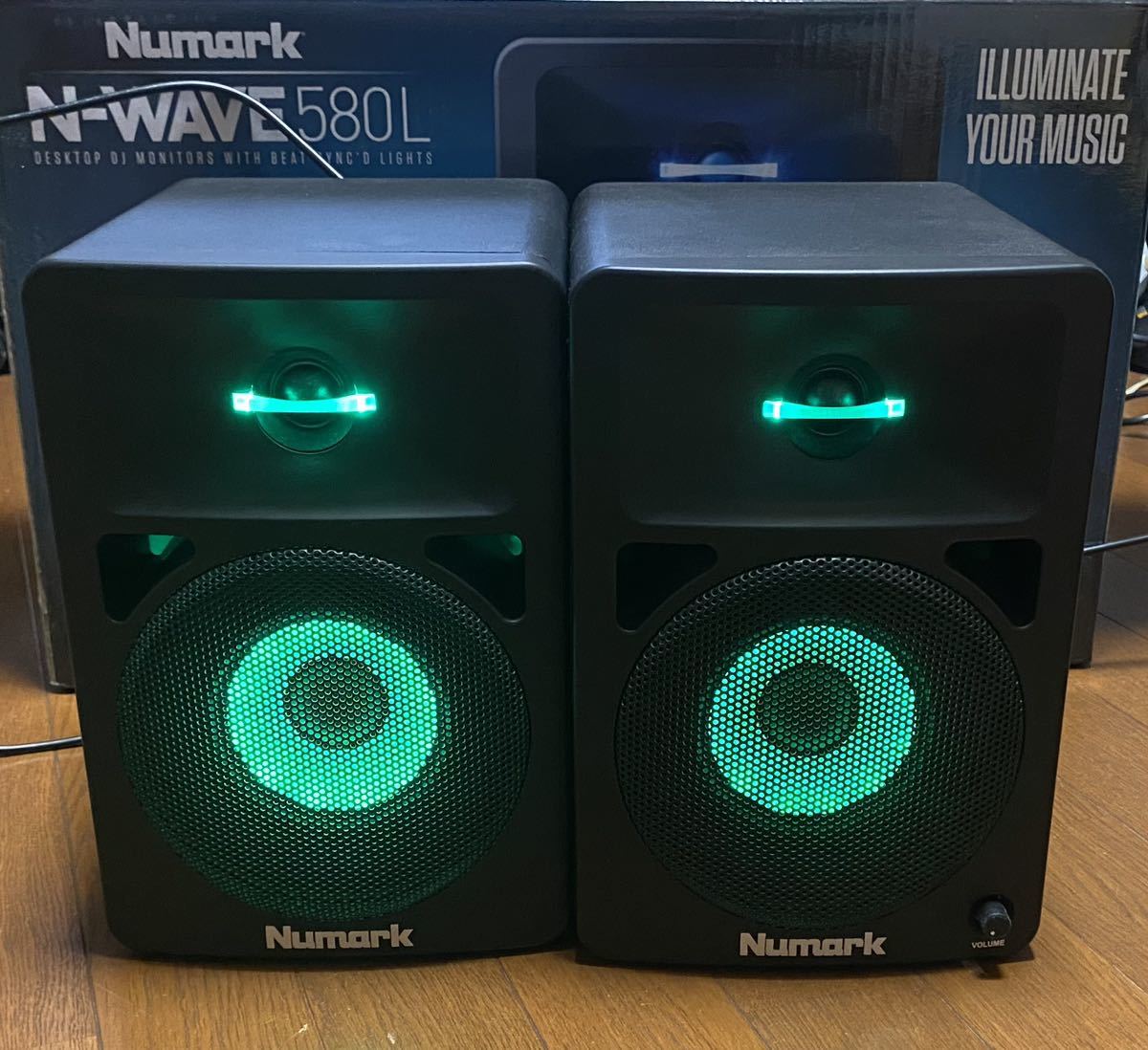 Yahoo!オークション - Numark N-WAVE 580L モニタースピーカー Yahoo!オークション - Numark N-WAVE 580L モニタースピーカー
