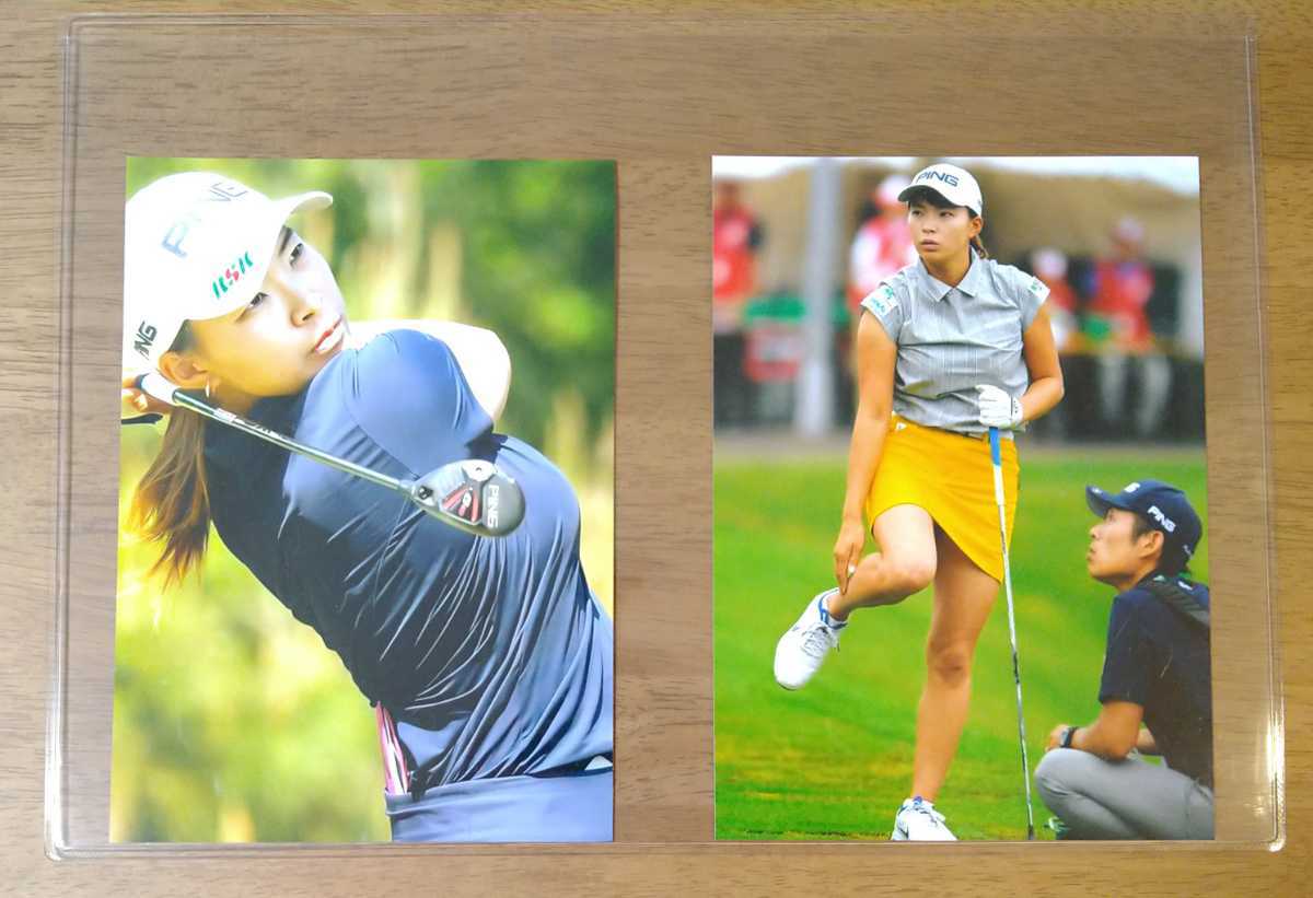 女子ゴルフ 渋野日向子直筆サイン入りキャップ 全英女子オープン優勝記念 証明書付き おまけ2Lサイズ写真2枚付き 帽子 スポーツの画像8