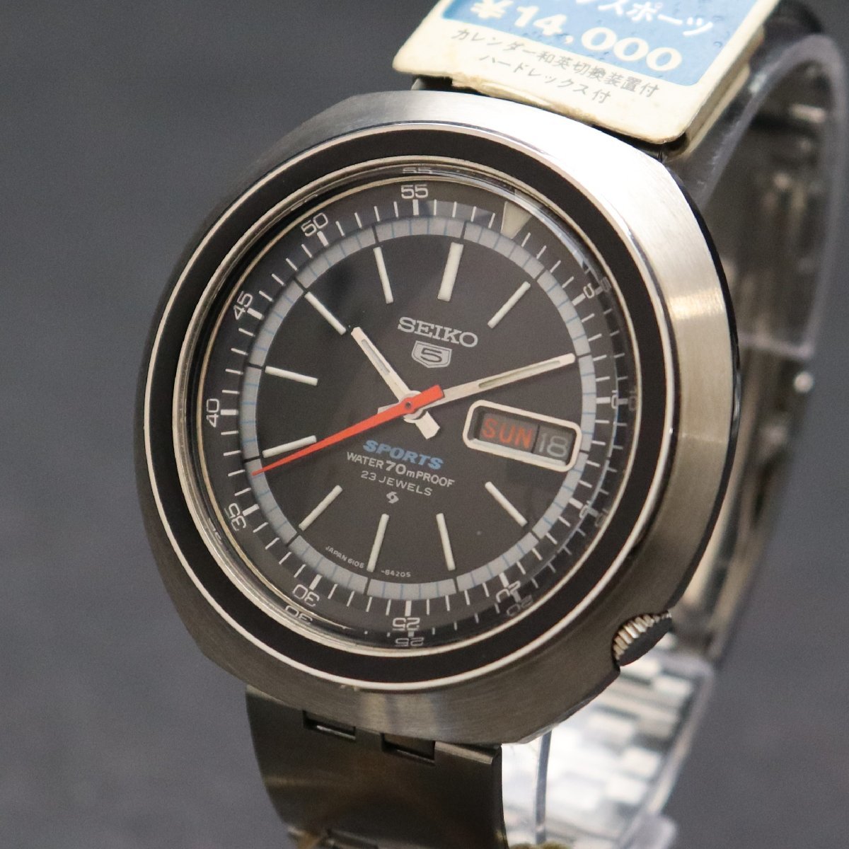 ヤフオク! - 未使用 SEIKO 5 SPORTS セイコー 5スポーツ 6106...